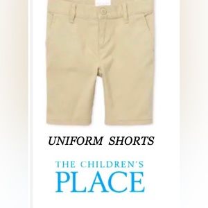 The Children's Place *school uniform
Girls Stretch Chino Shorts size 16 NWT